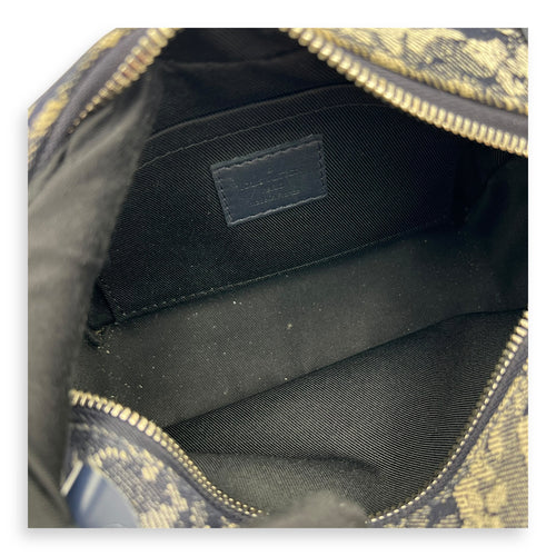 Louis Vuitton Soft Trunk Shoulder Bag Blue in Denim, Silver hardware_6