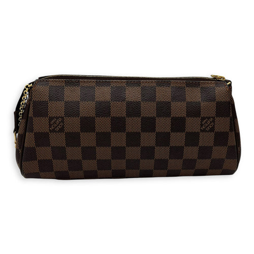 Louis Vuitton Eva Shoulder Bag Brown in Coated Canvas, Gold hardware_2