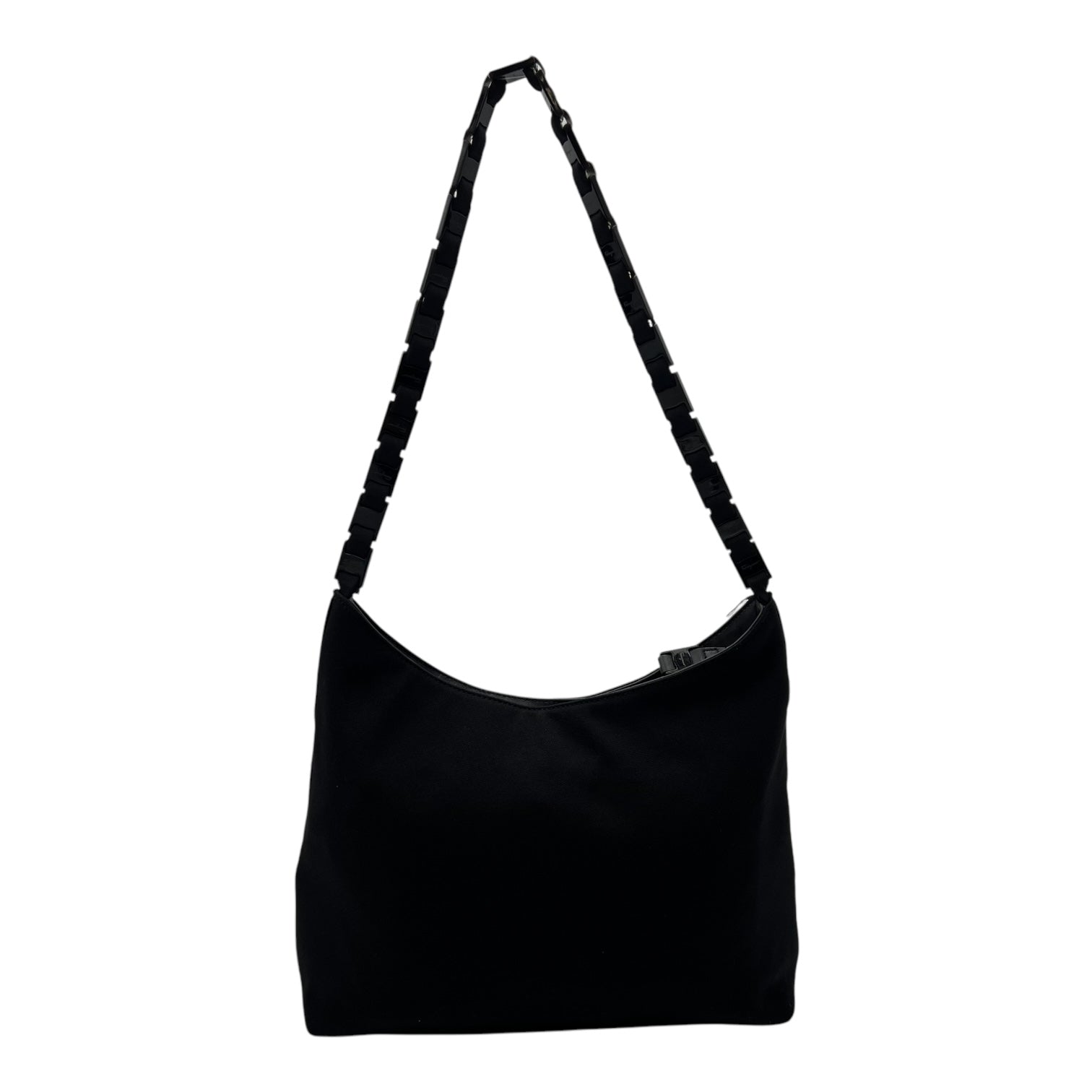 Salvatore Ferragamo Others Shoulder Bag Black in Nylon, Gold hardware_2