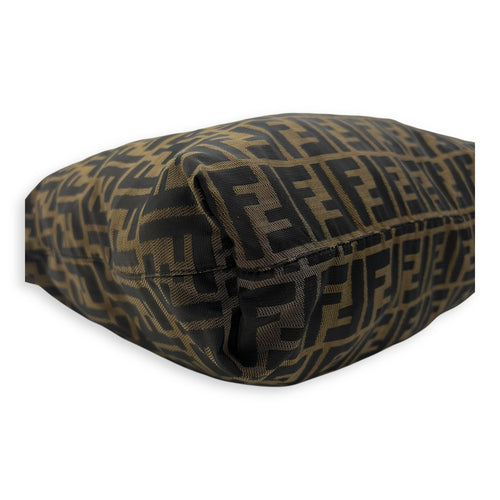 Fendi Zucca Tote Bag Brown in Canvas, Silver hardware_10