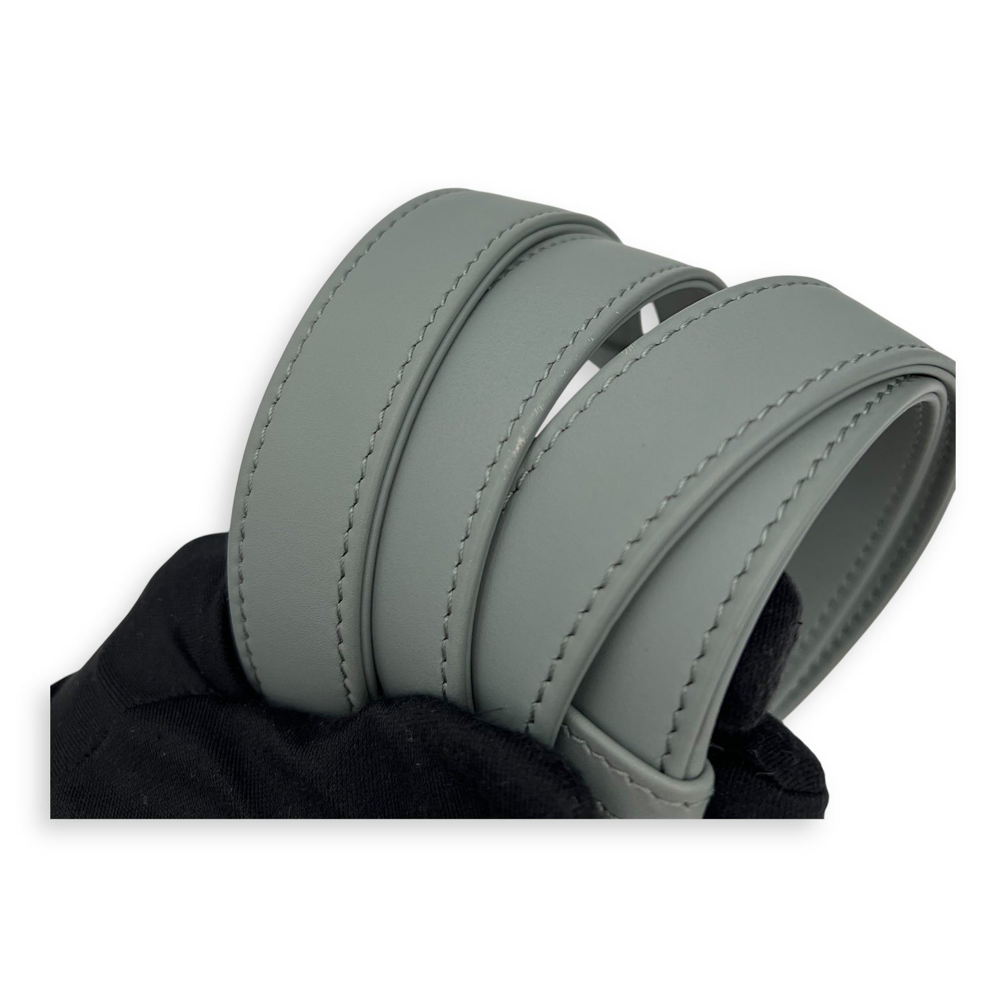 Christian Dior Lady Dior Medium Grey Top Handle Bag in Lambskin, Ultramatte hardware_12