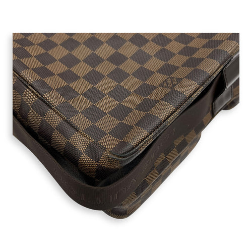 Louis Vuitton broadway Messenger Brown in Coated Canvas, Silver hardware_11
