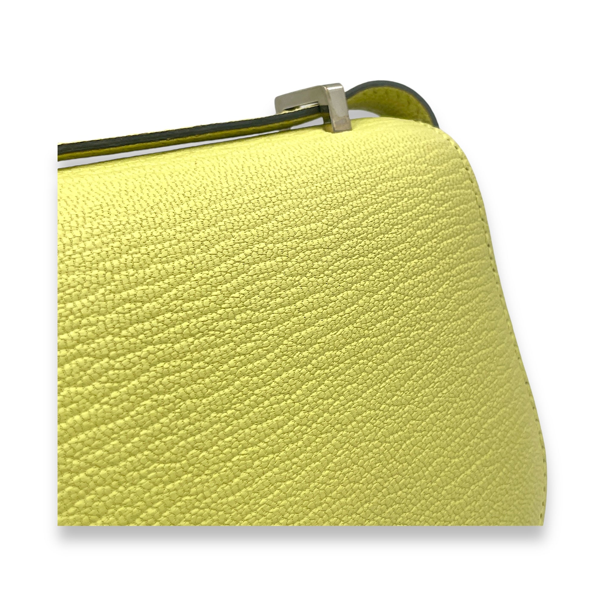 Constance 18 Jaune Bourgeon in Chevre Leather, Palladium hardware