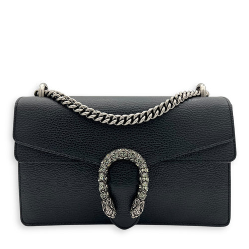 Gucci Dionysus Crossbody Bag Black in Calfskin, Ruthenium hardware_1