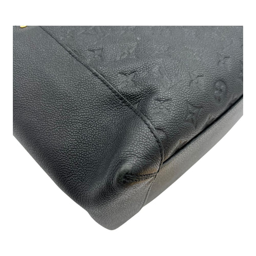 Louis Vuitton Bagatelle Shoulder Bag Black in Empreinte Leather, Gold hardware_10