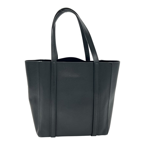 Balenciaga Everyday Tote Bag Black in Calfskin, Silver hardware_2