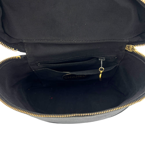 CC Crossbody Bag  Black in Caviar Leather , Gold Hardware