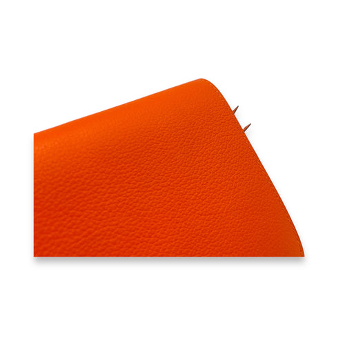 Dogon Orange in Calfskin, Palladium hardware