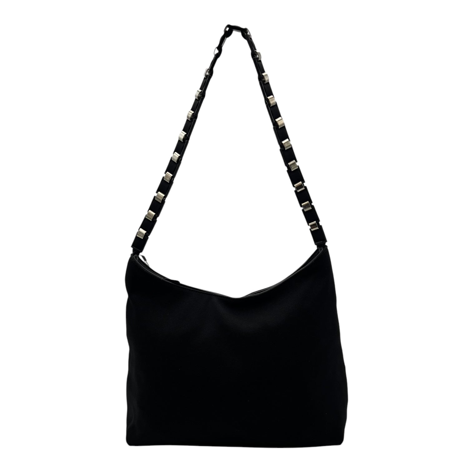 Salvatore Ferragamo Others Shoulder Bag Black in Nylon, Gold hardware_1