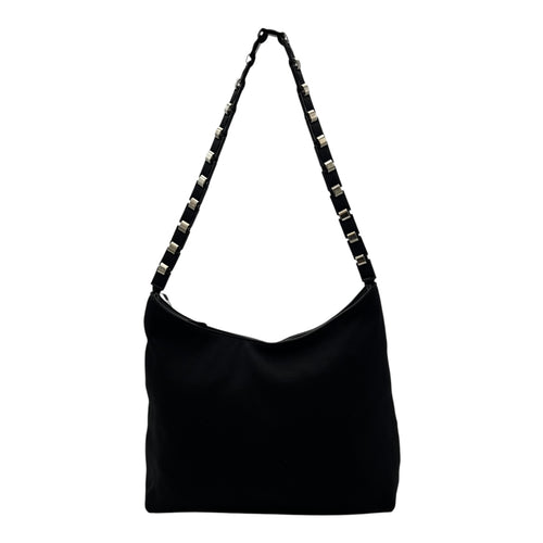 Salvatore Ferragamo Others Shoulder Bag Black in Nylon, Gold hardware_1