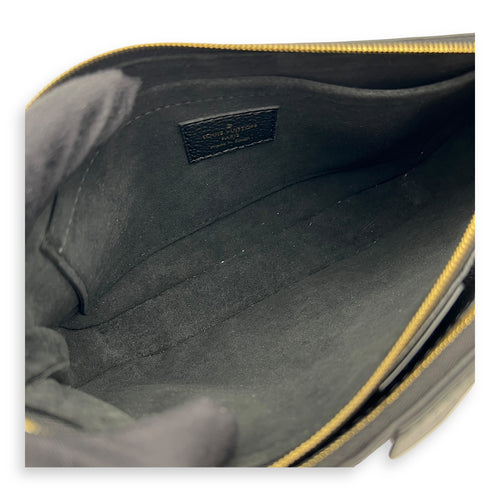 Louis Vuitton Multi-Pochette Accessoires Black Crossbody Bag in Empreinte Leather, Gold hardware_6