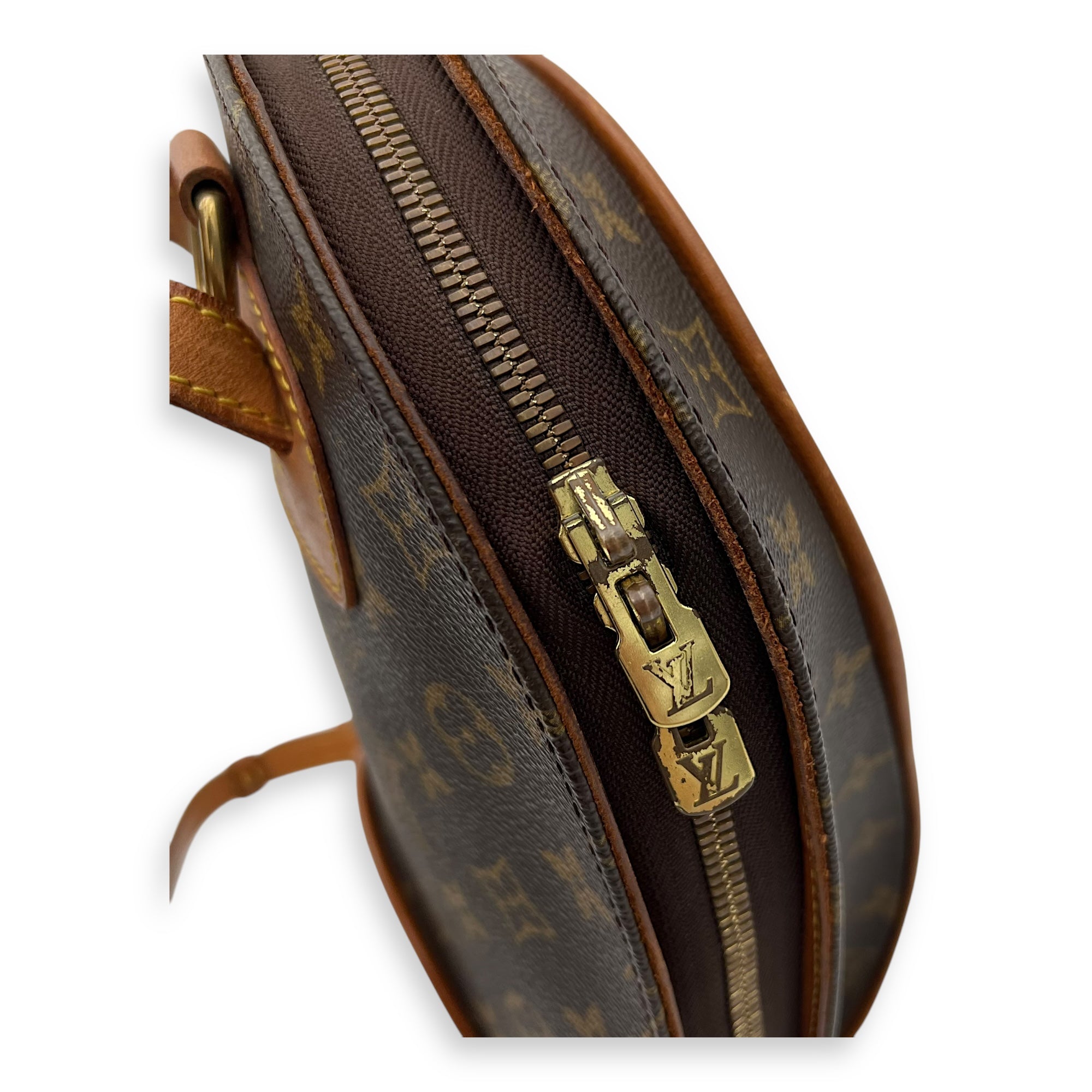 Louis Vuitton Ellipse Backpack Brown in Monogram Coated Canvas, Gold hardware_12