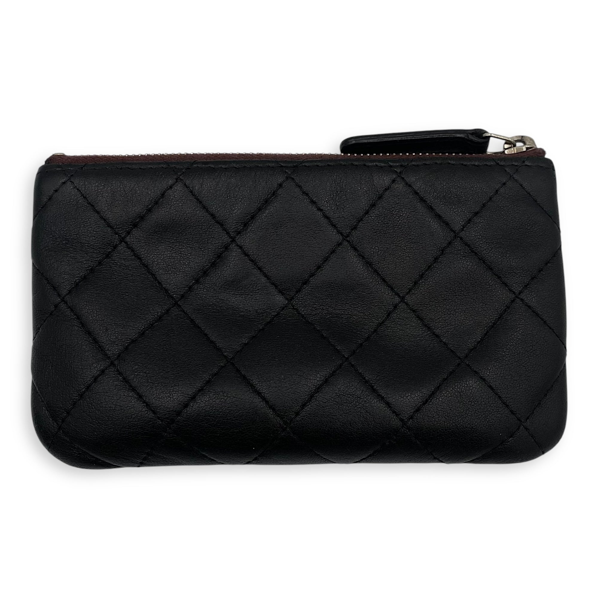 Chanel  Classic Mini Pouch in Lambskin, Silver Hardware_2