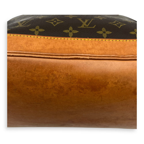 Louis Vuitton Alma Top Handle Bag PM Brown in Monogram Coated Canvas, Gold hardware_14