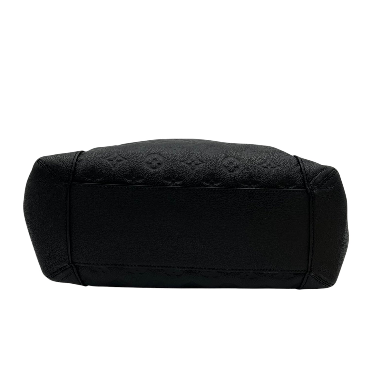 Louis Vuitton Bagatelle Shoulder Bag Black in Empreinte Leather, Gold hardware_5