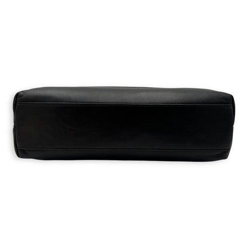 Salvatore Ferragamo Others Shoulder Bag Black in Calfskin, Silver hardware_5