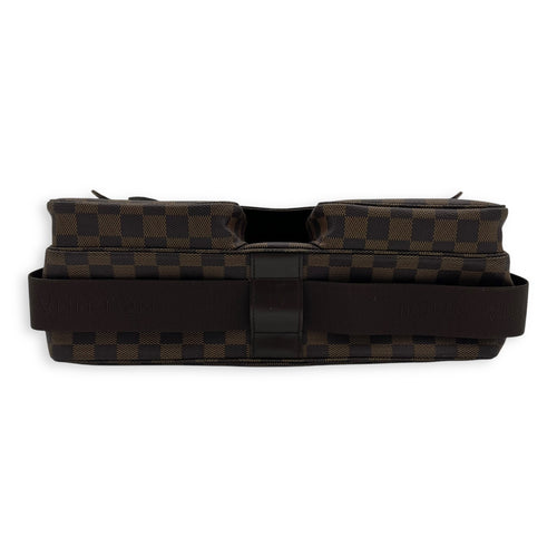Louis Vuitton broadway Messenger Brown in Coated Canvas, Silver hardware_5
