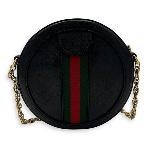 Gucci Ophidia Crossbody Bag Black in Calfskin, Gold hardware_2