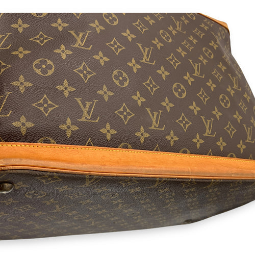 Cruiser Top Handle Bag Brown in Monogram Coated Canvas, Gold hardware