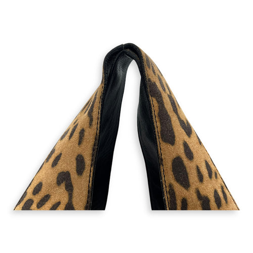 Givenchy George V Leopard Print Tote Bag in Suede Leather_8