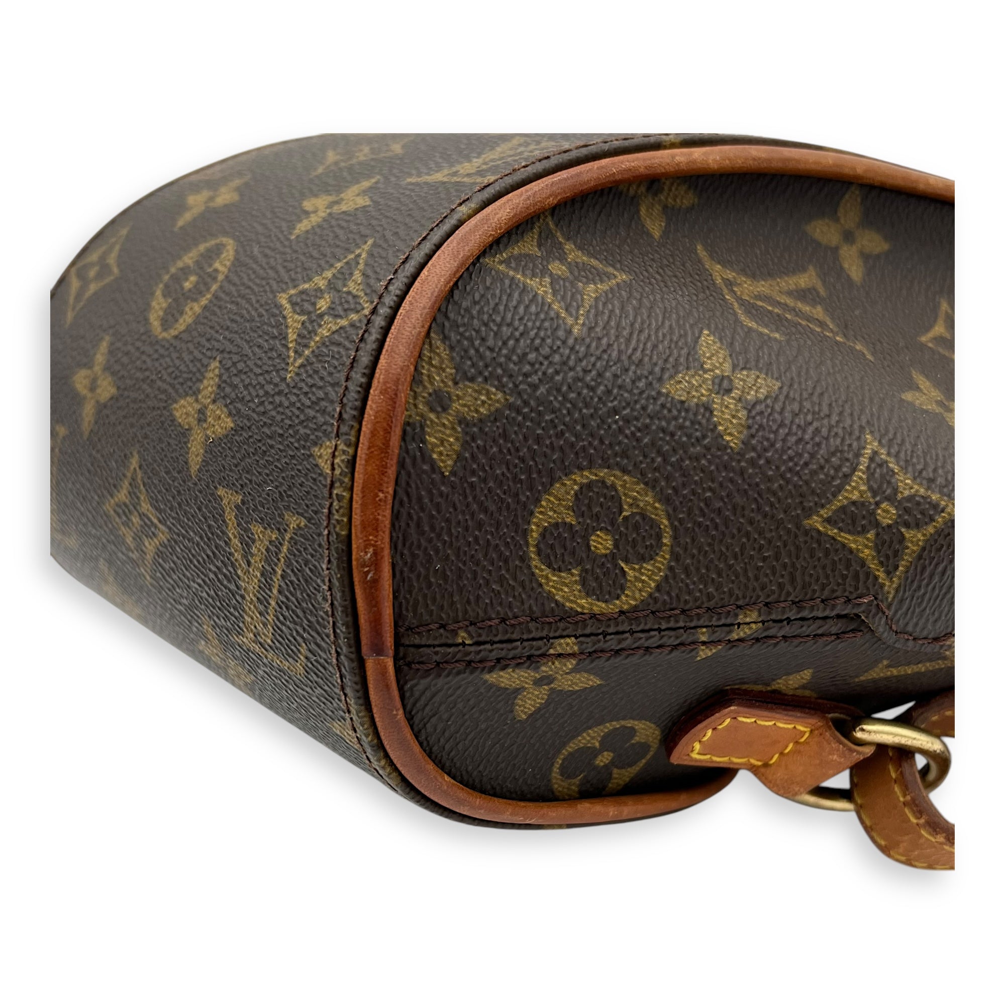 Louis Vuitton Ellipse Backpack Brown in Monogram Coated Canvas, Gold hardware_10