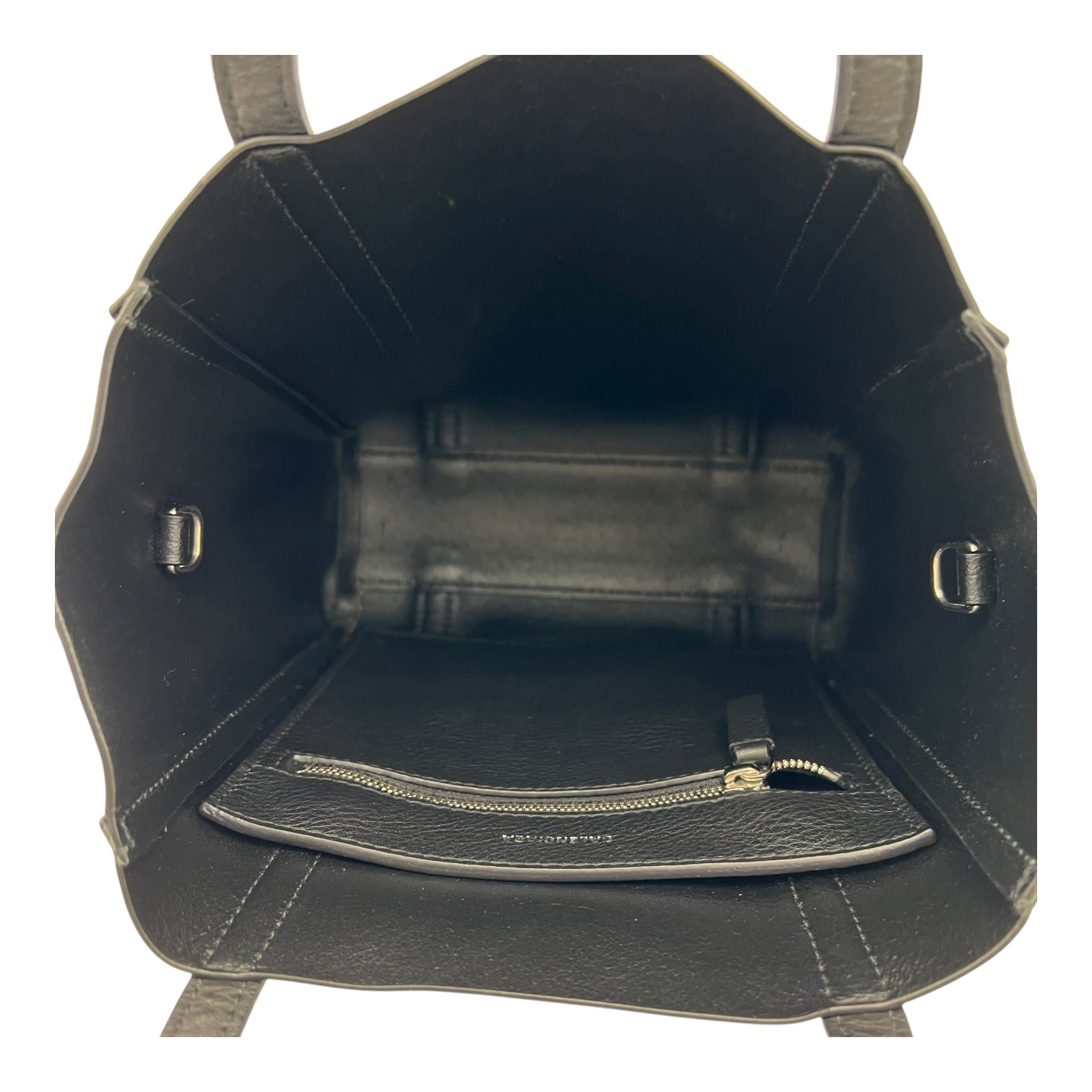 Balenciaga Everyday Tote Bag Black in Calfskin, Silver hardware_6