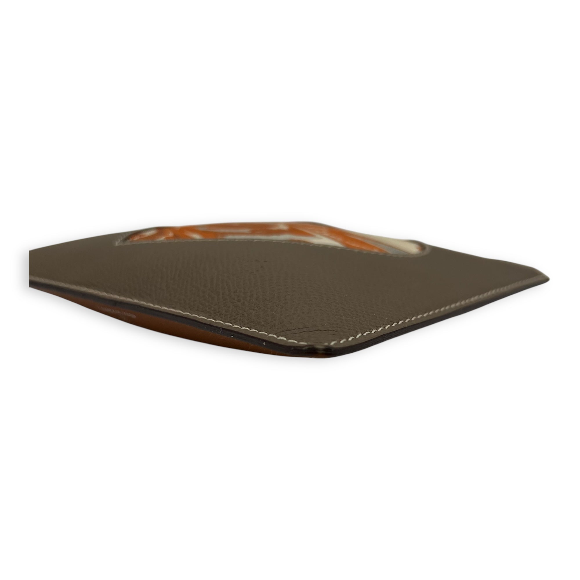 Hermès Flat Brown in Others, Silver hardware_10