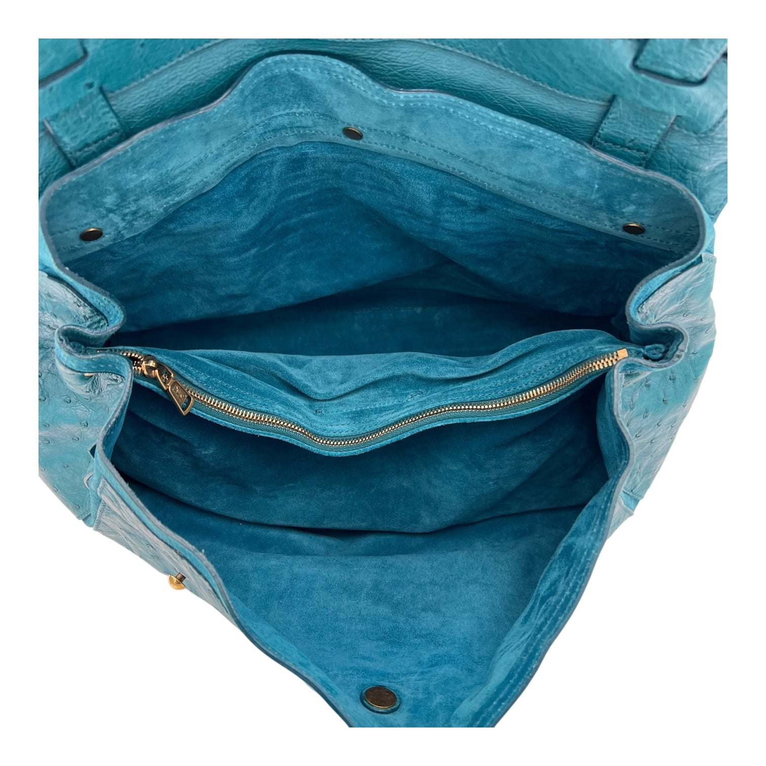 Saint Laurent Muse Top Handle Bag Green in Others, Gold hardware_6