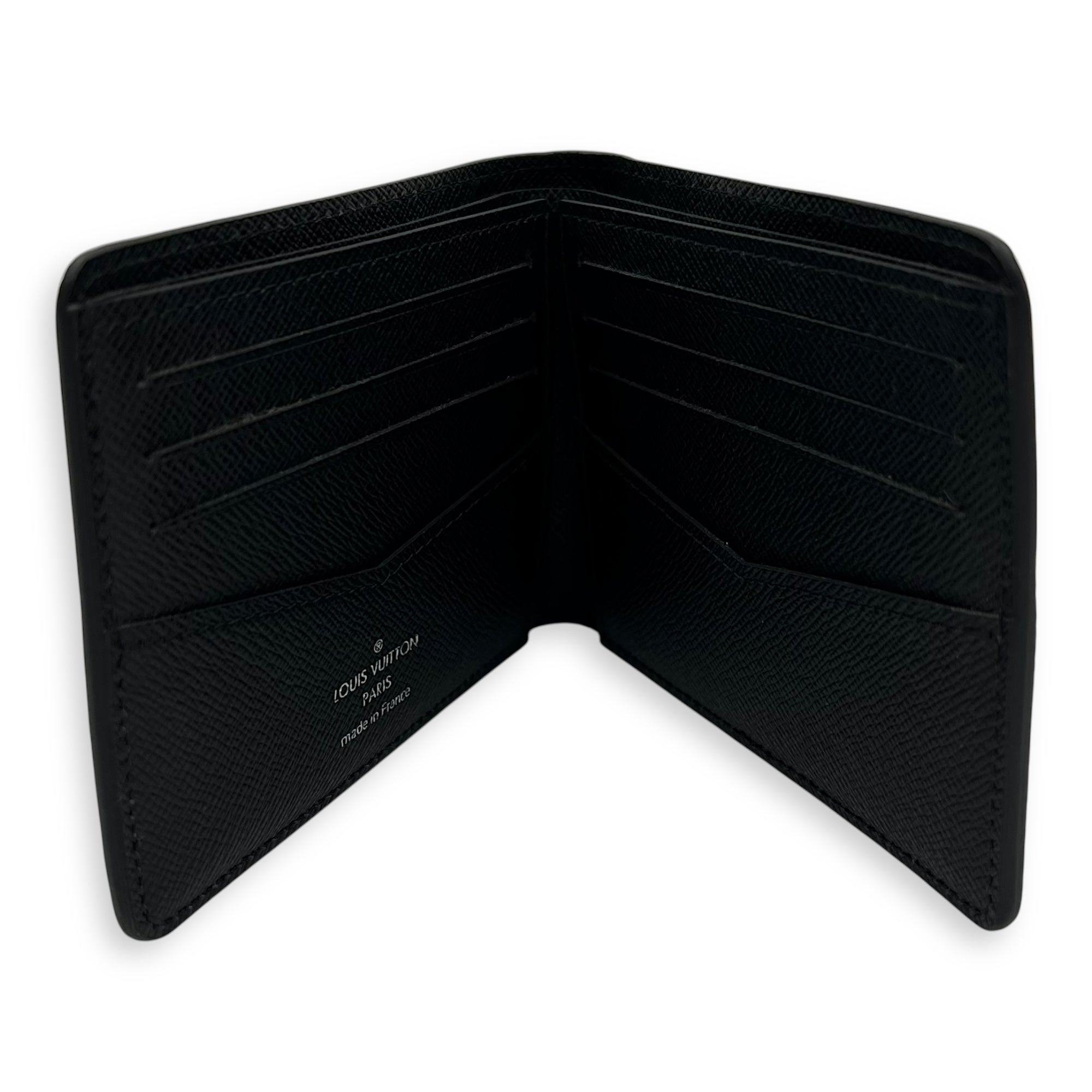 Louis Vuitton Slender Wallet Black in Epi Leather_7