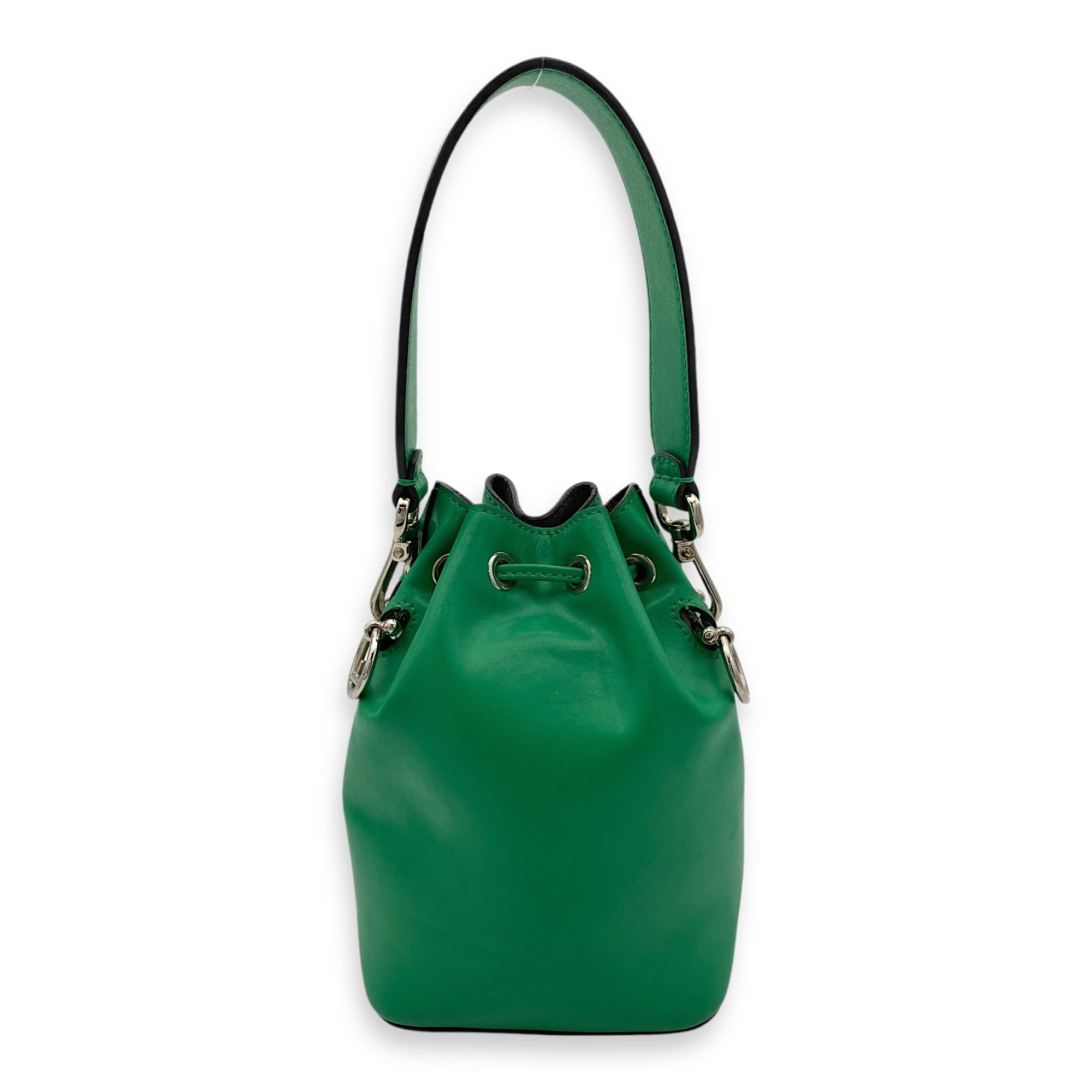 Mon Tresor Mini Bucket bag in Calfskin, Gold Hardware