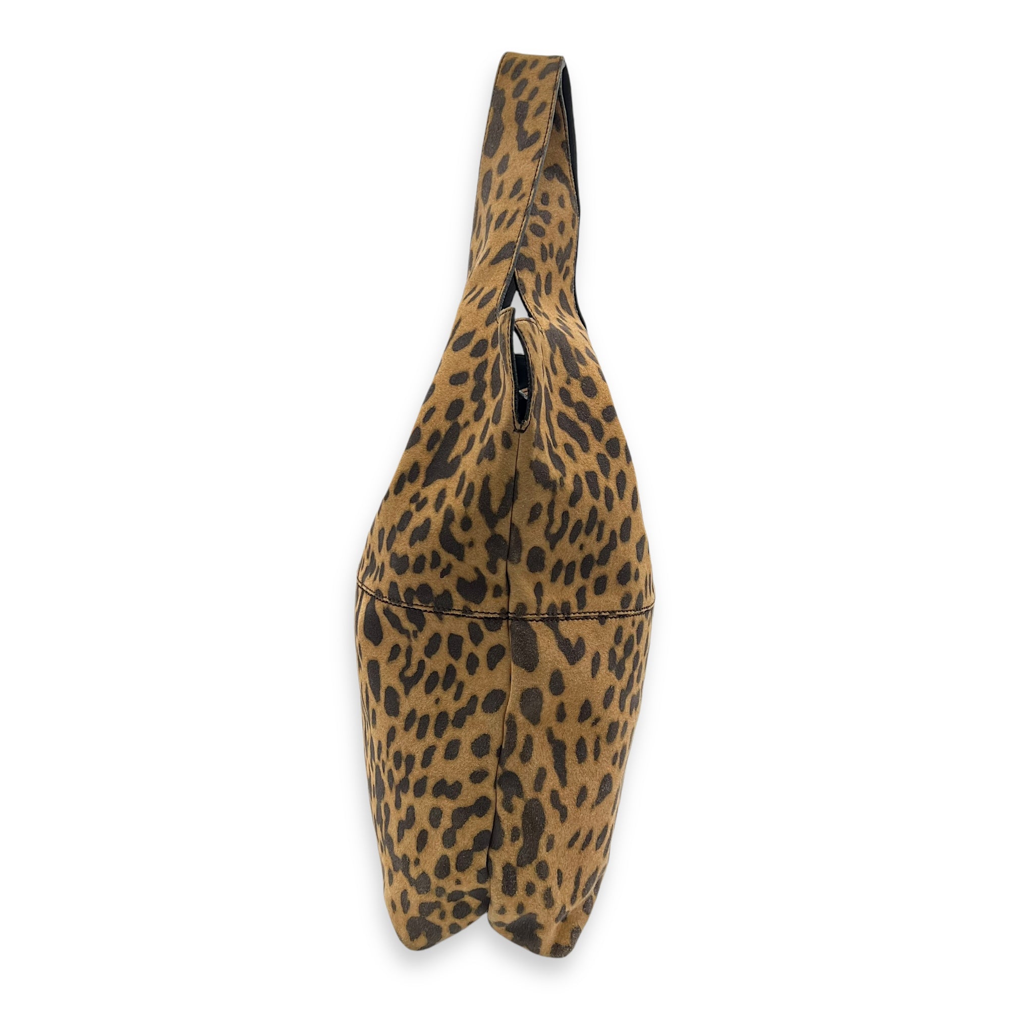 Givenchy George V Leopard Print Tote Bag in Suede Leather_3