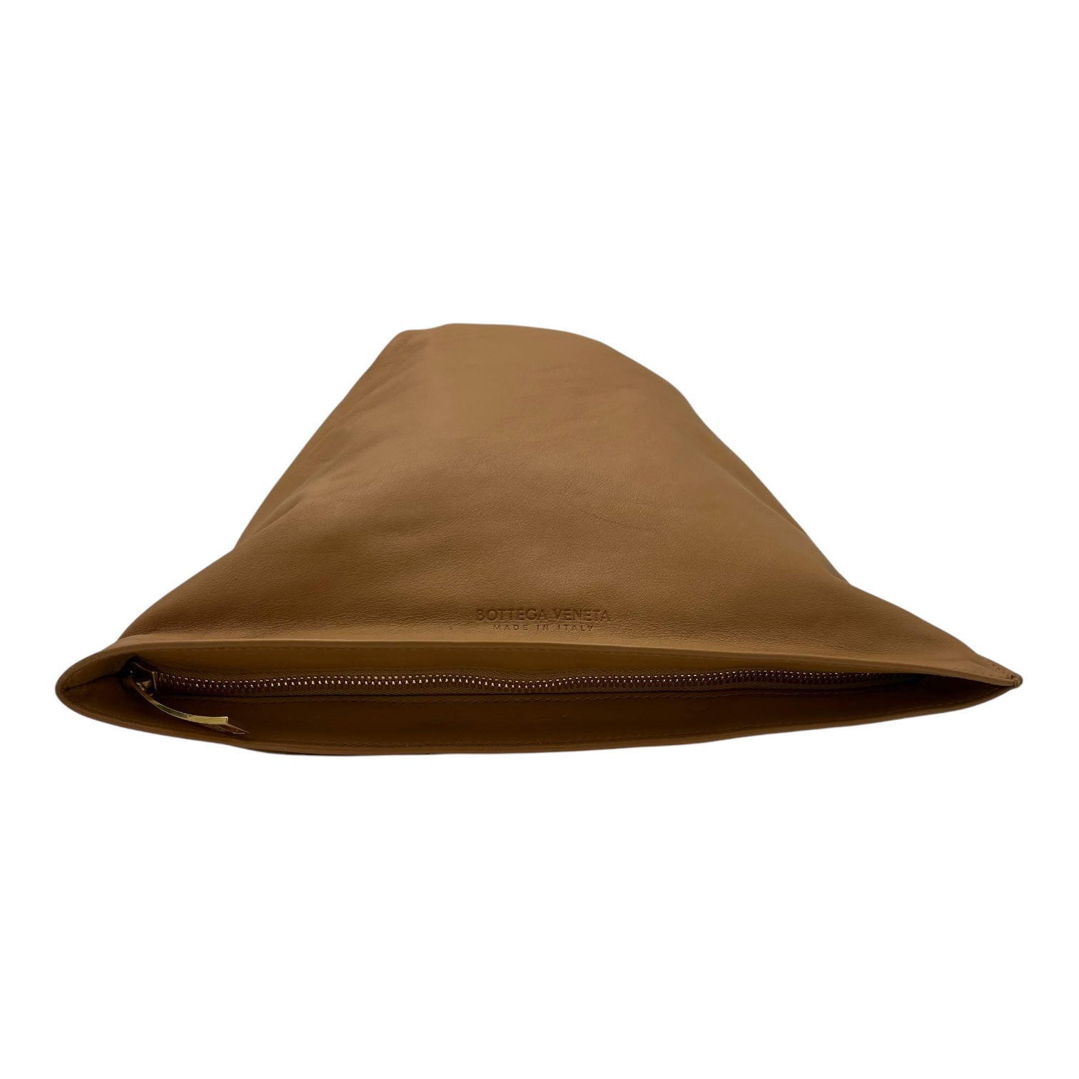 Bottega Veneta Twist Top Handle Bag Brown in Calfskin, Gold hardware_5