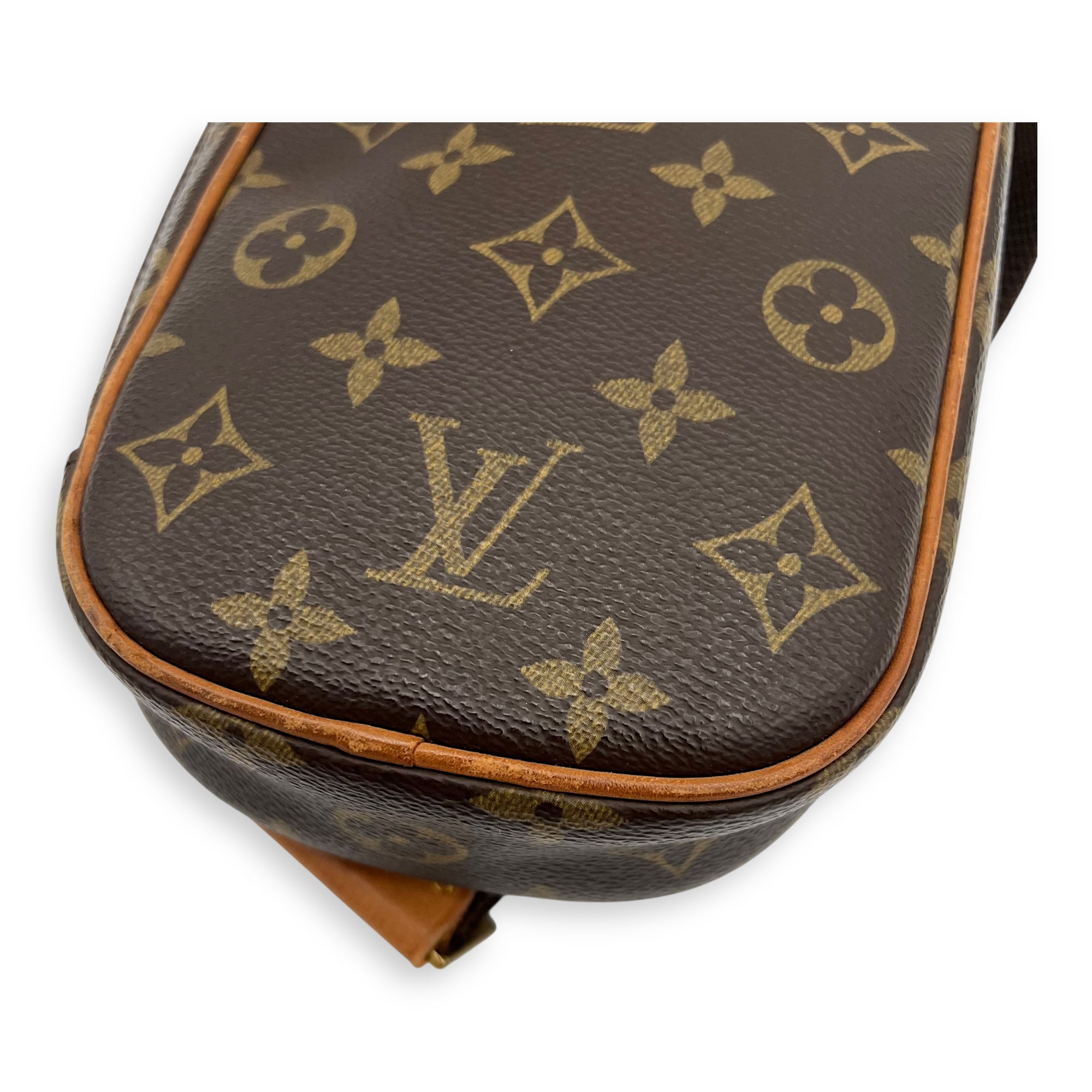 Louis Vuitton Others Shoulder Bag Brown in Monogram Coated Canvas, Gold hardware_7