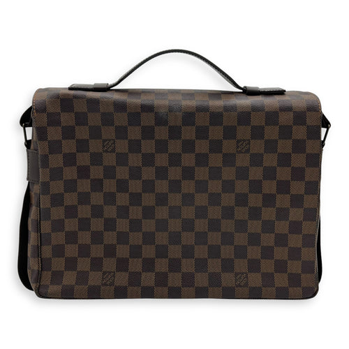 Louis Vuitton broadway Messenger Brown in Coated Canvas, Silver hardware_2