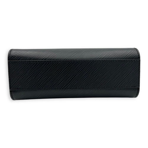 Louis Vuitton Sac Plat Top Handle Bag Black in Epi Leather, Gold hardware_5