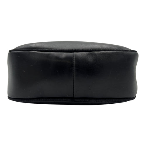 Salvatore Ferragamo Vara Bow Crossbody Bag Black in Calfskin, Gold hardware_5