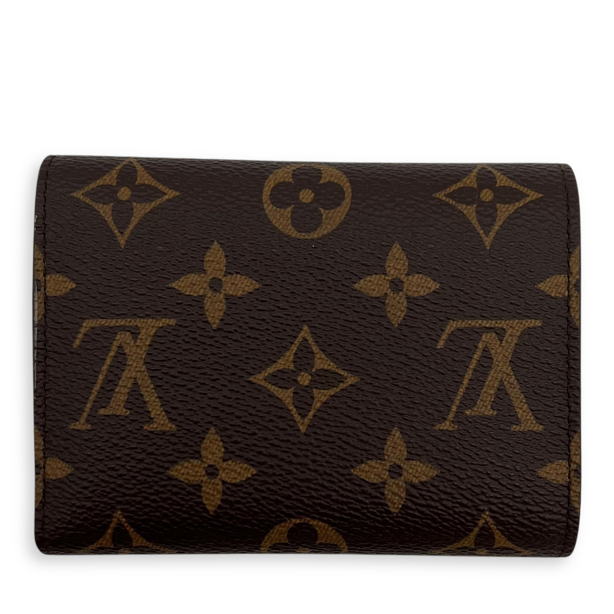 Louis Vuitton Victorine Wallet Brown in Monogram Coated Canvas, Gold hardware_2