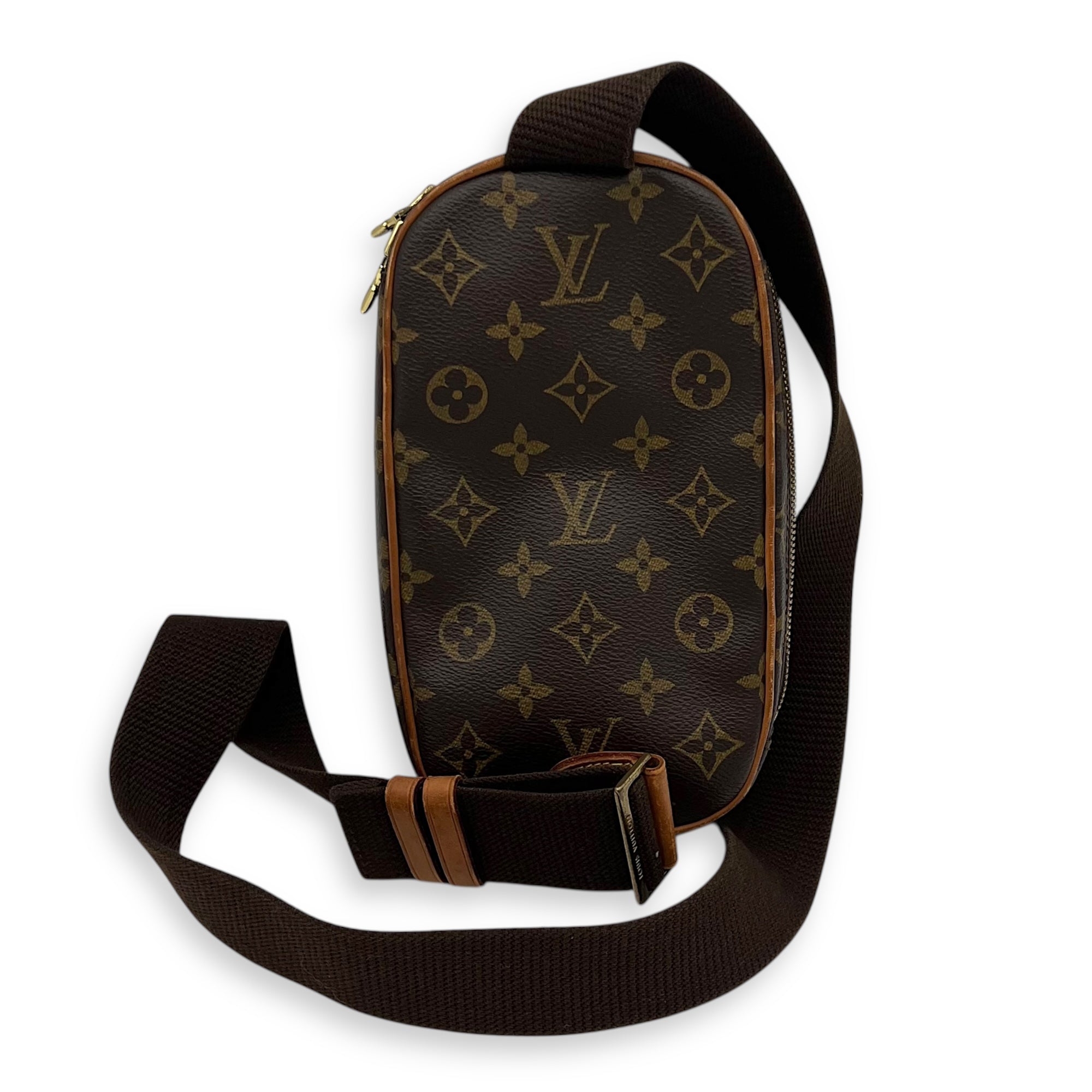Louis Vuitton Others Shoulder Bag Brown in Monogram Coated Canvas, Gold hardware_2