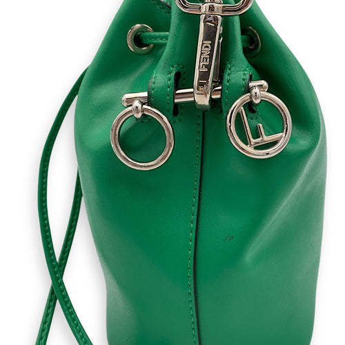 Mon Tresor Mini Bucket bag in Calfskin, Gold Hardware