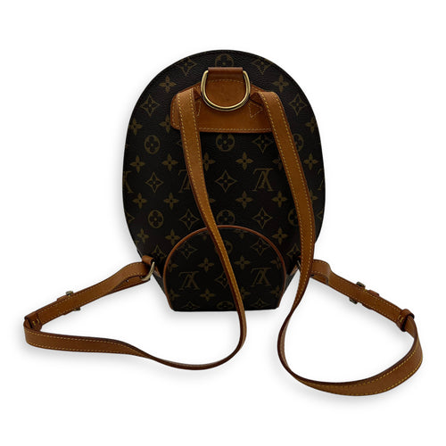 Louis Vuitton Ellipse Backpack Brown in Monogram Coated Canvas, Gold hardware_2