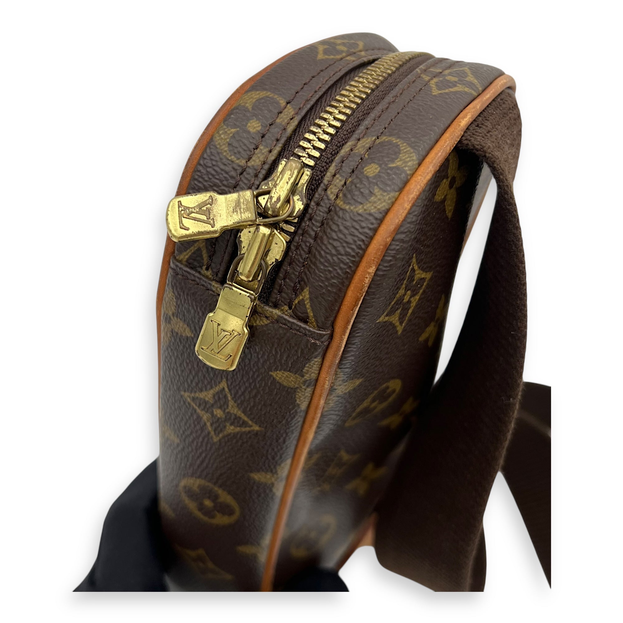 Louis Vuitton Others Shoulder Bag Brown in Monogram Coated Canvas, Gold hardware_10