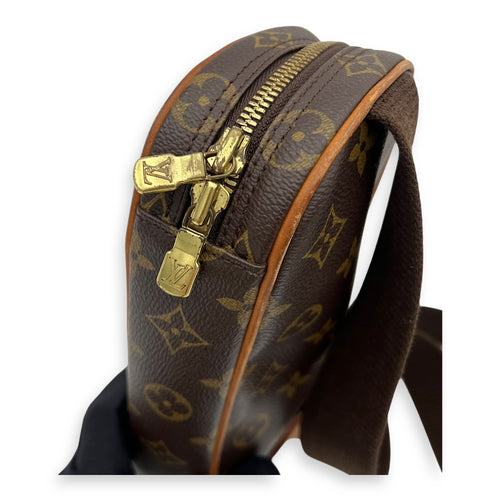 Louis Vuitton Others Shoulder Bag Brown in Monogram Coated Canvas, Gold hardware_10