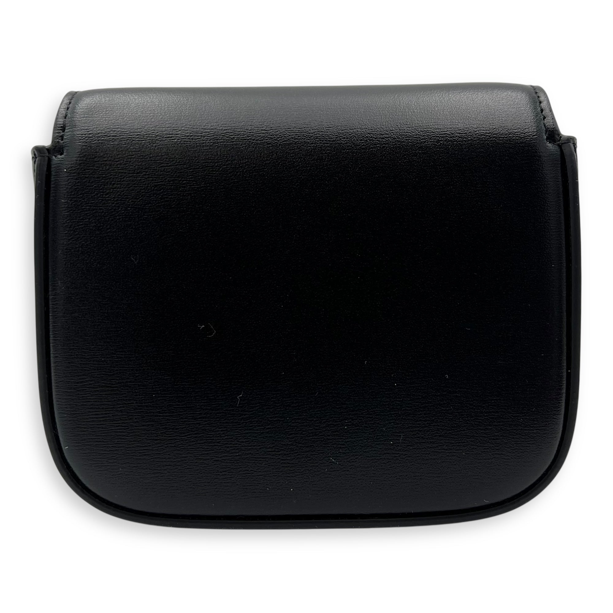 Celine Claude Crossbody Bag Black in Calfskin, Gold hardware_2
