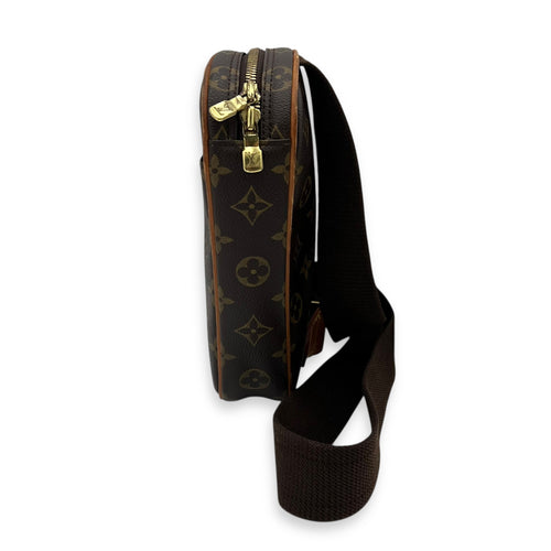 Louis Vuitton Others Shoulder Bag Brown in Monogram Coated Canvas, Gold hardware_4