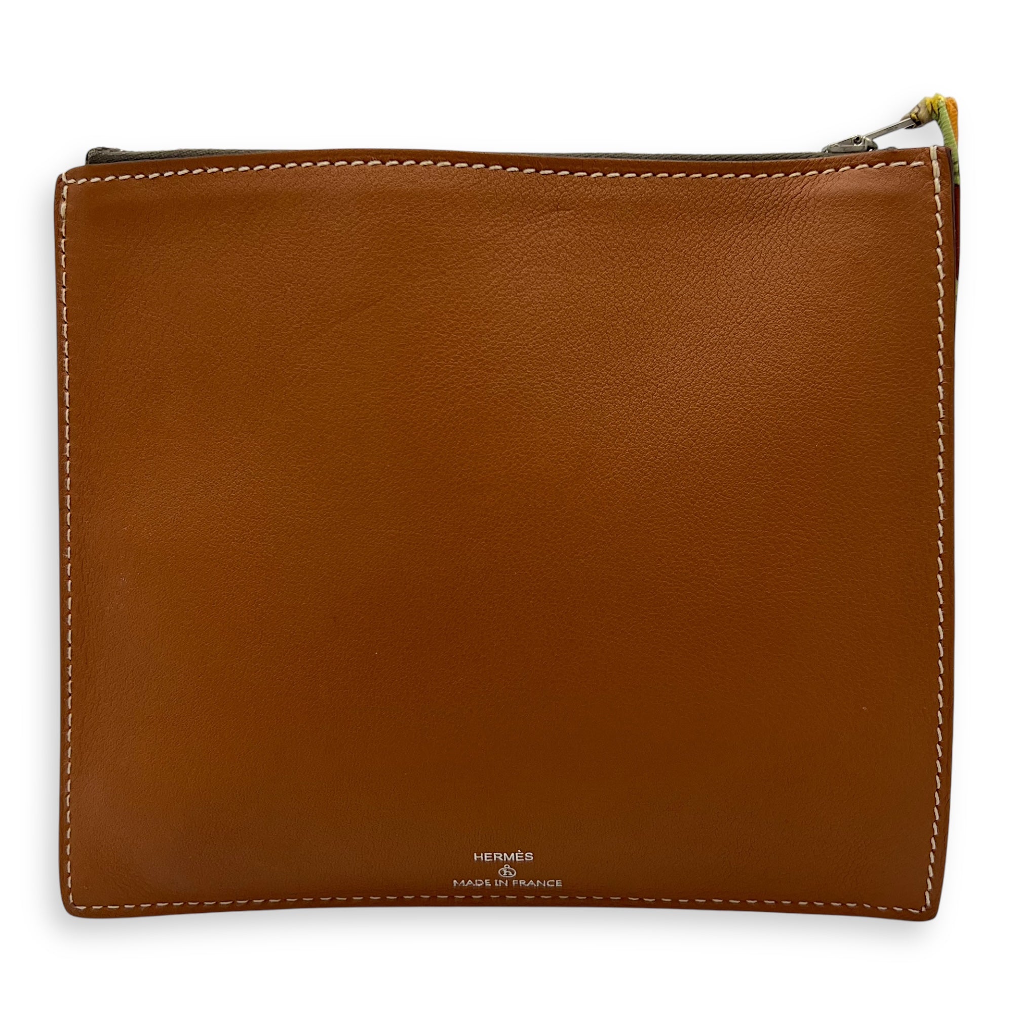 Hermès Flat Brown in Others, Silver hardware_2