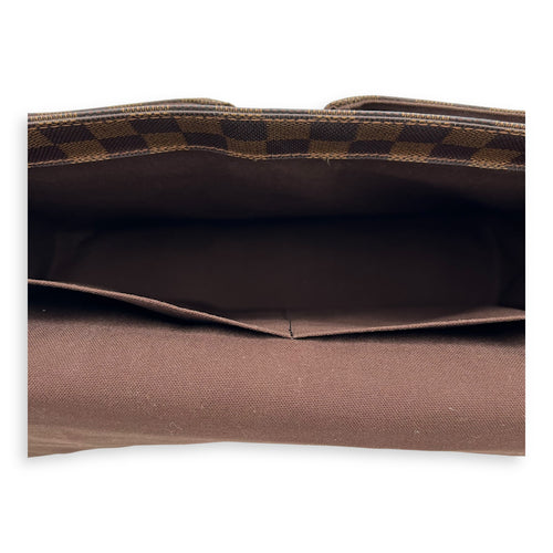 Louis Vuitton broadway Messenger Brown in Coated Canvas, Silver hardware_6