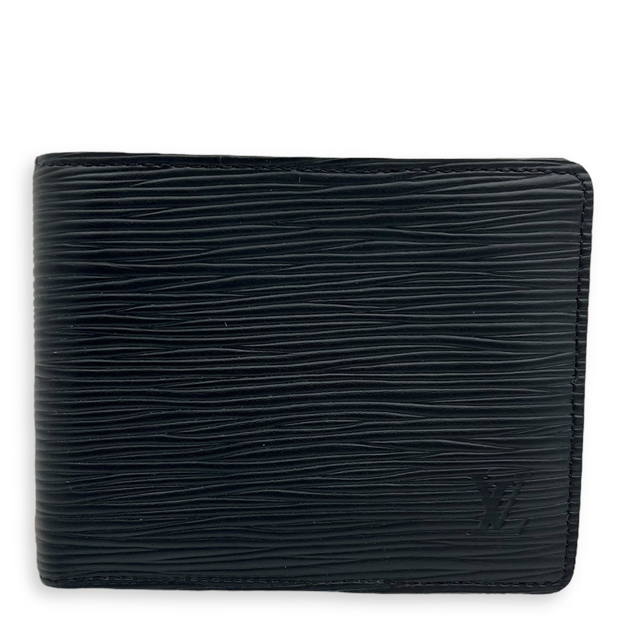 Louis Vuitton Slender Wallet Black in Epi Leather_1