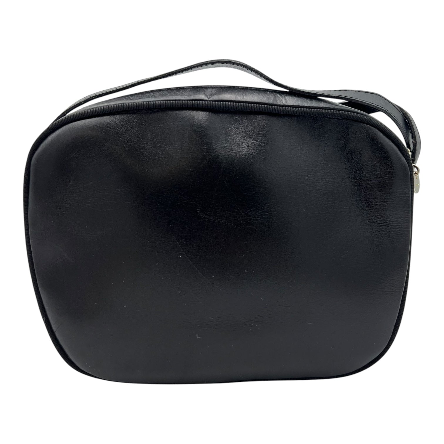 Salvatore Ferragamo Vara Bow Crossbody Bag Black in Calfskin, Gold hardware_2