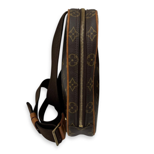 Louis Vuitton Others Shoulder Bag Brown in Monogram Coated Canvas, Gold hardware_3