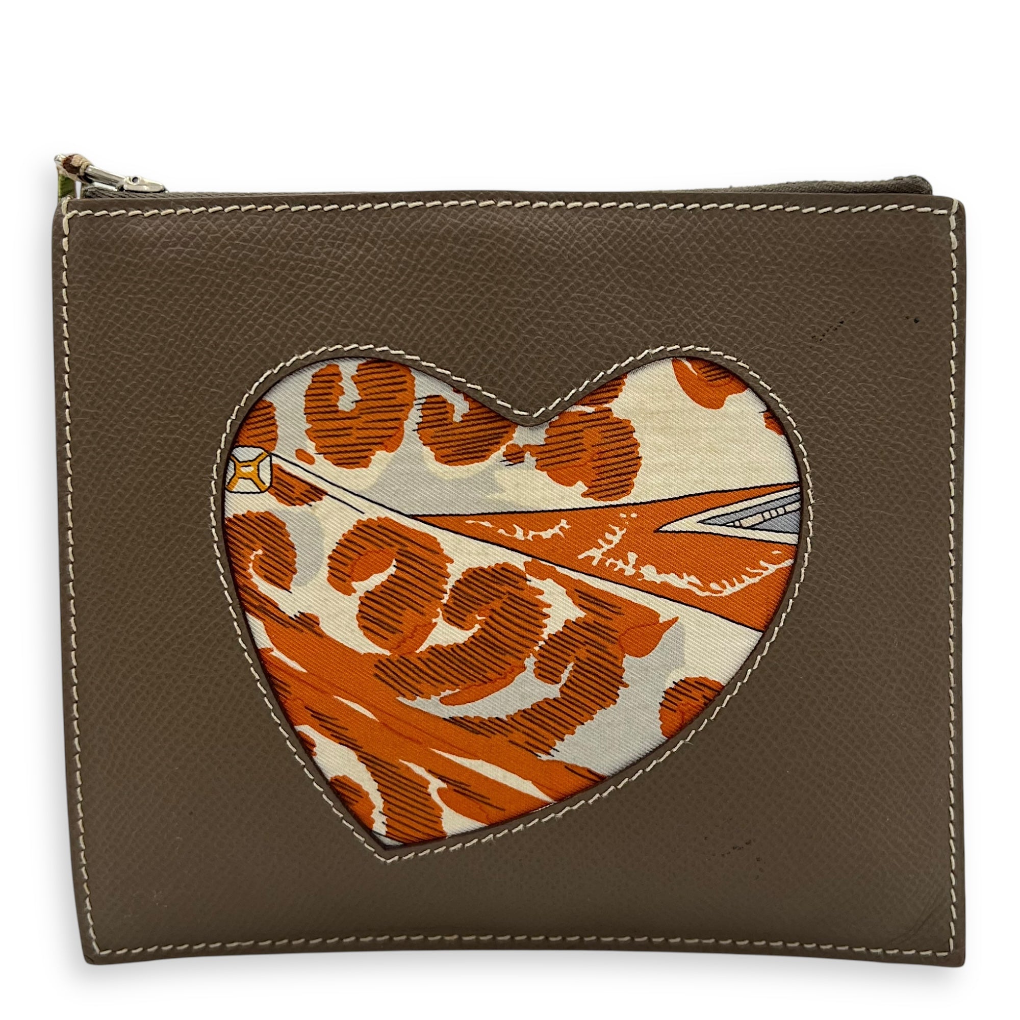 Hermès Flat Brown in Others, Silver hardware_1